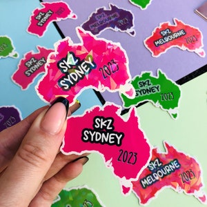 SKZ Australien Memoriam Stickers 2023