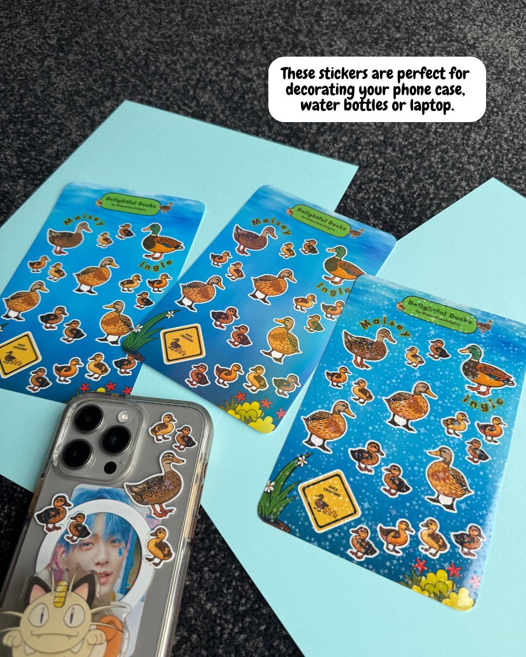 Delightful Duck Stickers - Etsy
