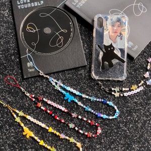 BTS Lightstick / Phone Straps - Etsy