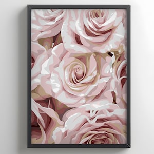 Flower art, woman art, Black Woman Art, Fashion, Black Woman Wall Art, Black Girl Wall Art, black girl wall art, Black girl art,abstract art
