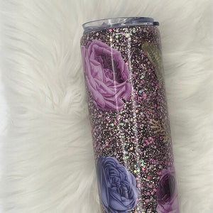 20oz epoxybeker &quot;bloemenbeker&quot;