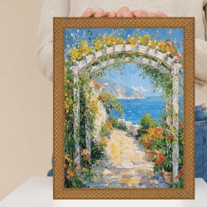 Slim Cris Cross Gothic Antique Gold Picture Frame 11x14 frame