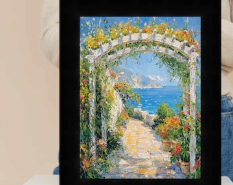 Modern Gallery Wall Gloss Black Picture Frame