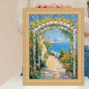 French Gold Leaf Ornate Picture Frame 11x14 frame