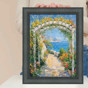 Gothic Wooden Black Scoop Bead Picture Frame