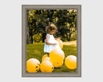 Ornate Silver Picture Frame: Modern Gallery Wall Decor