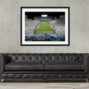 Penn State University Penn State Framed wall art Penn state fans Beaver Stadium Penn State football Poster Office Poster