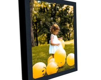 Black Shadow Box Picture Frames - Custom Framing