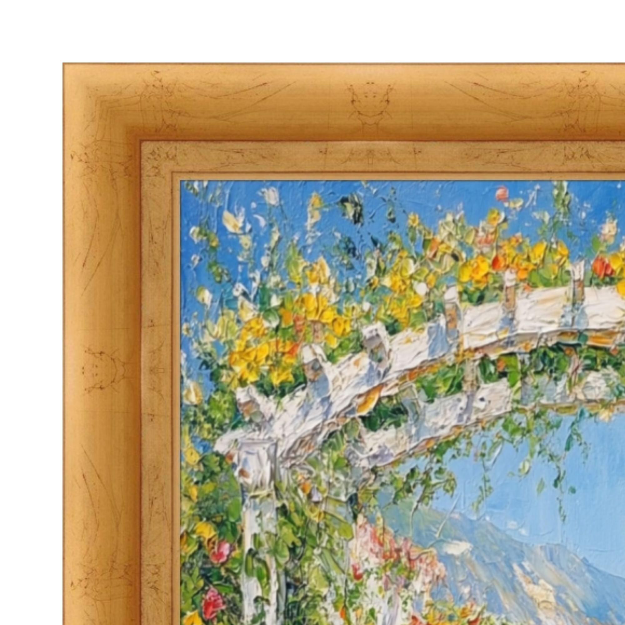 Italian Florentine Gold Leaf Shadow Box Picture Frame - Etsy