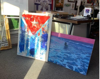 Mail-In Canvas Stretching Service: Gallery Wrap for Paintings & Prints