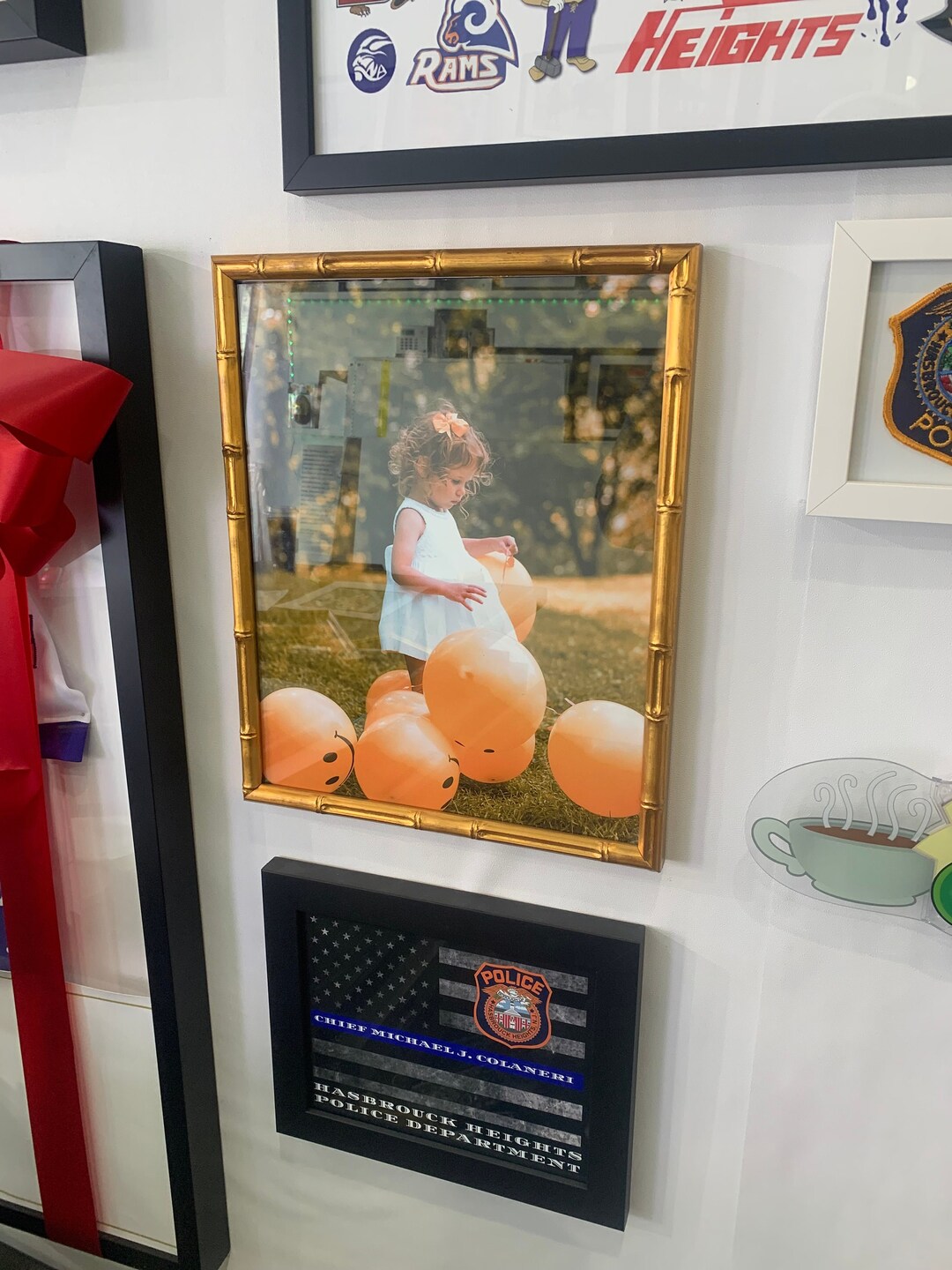 Gold Bamboo Picture Frame Bamboo Frame, Bamboo Photo Frame, Frames