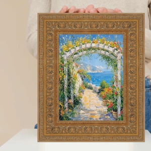 Wide Traditional Italian Carved Ornate Gold Leaf Picture Frame 11x14 frame