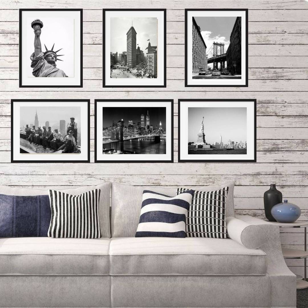 NYC Photography Print Set: Vintage Black and White New York Wall Art - Etsy