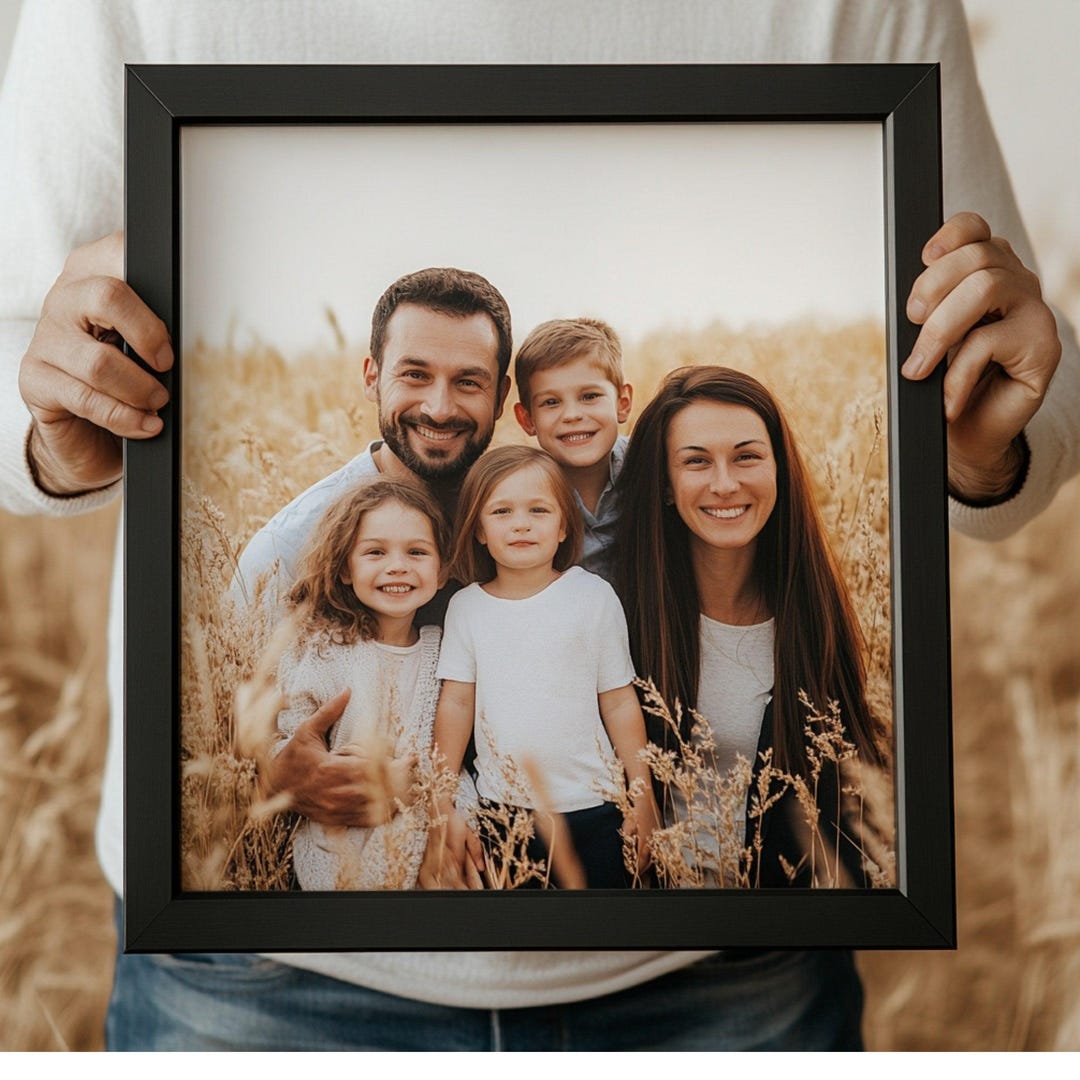 Next 24 Photo Frame Print and Frame 24x24 Photo Frame - Upload Photo Framing - Etsy