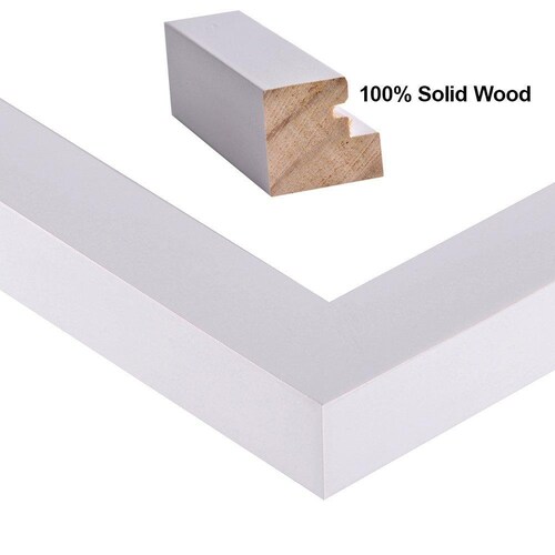 Wood 32x15 Picture shops Frame Black 32x15 Poster Frame Wall Hanging