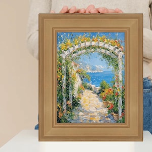 Wide Gold Flat Panel Picture Frame 11x14 frame