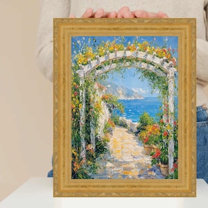 Gold Leaf Scoop Victorian Picture Frame 11x14 frame