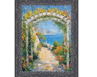 Renaissance Silver Black Ornate Picture Frame