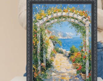 Marco de fotos con forma de cuchara y cuentas negras