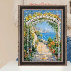 Antique Silver Black Leather Picture Frame