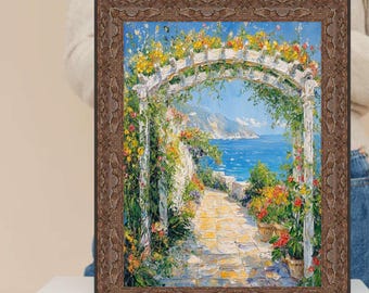 Renässans Antik Brons Guld Tavelram 11x14 ram