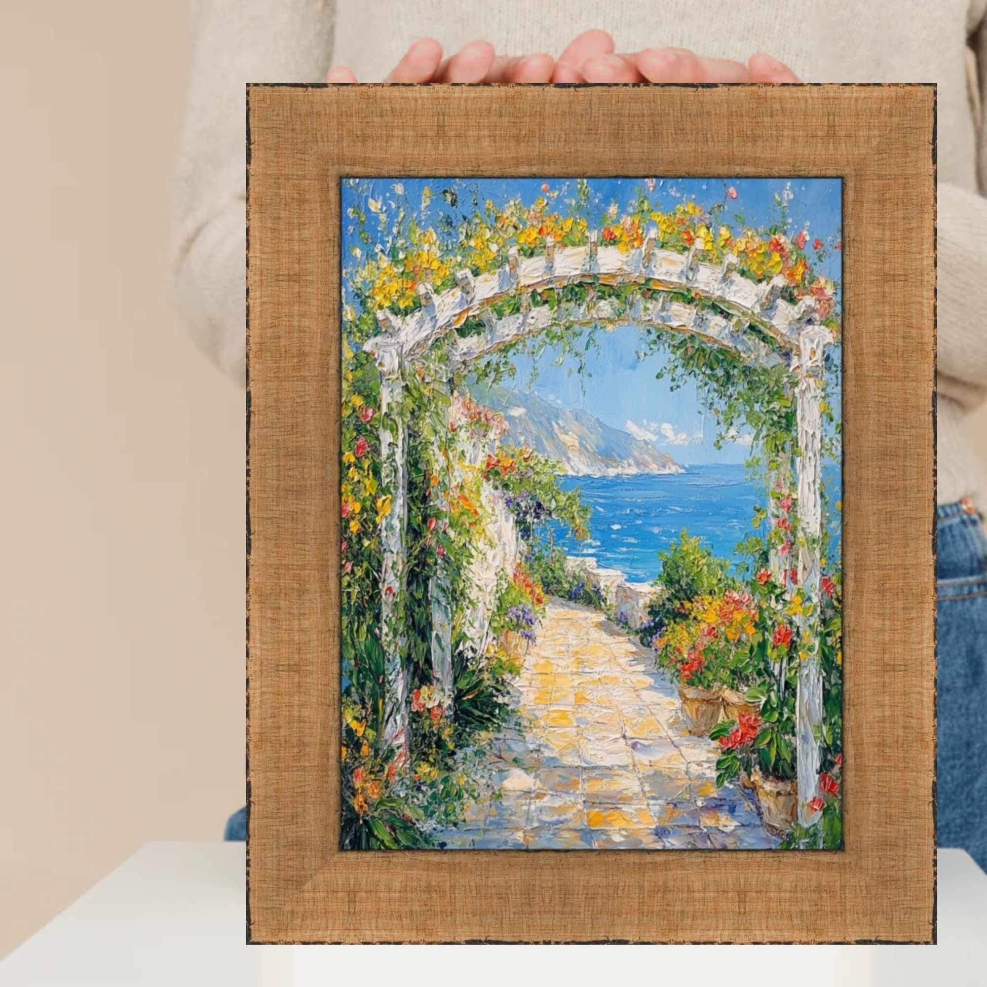 幅広アンティークゴールド銅ブロンズ額縁 16x20インチ - Etsy 日本
