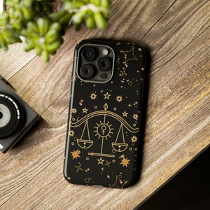 Libra Zodiac iPhone Max Case, Tough Phone Cases, Samsung Galaxy, Google Pixel Plus, Zodiac Sign case, Libra Birthday Sign, Gift for Mom