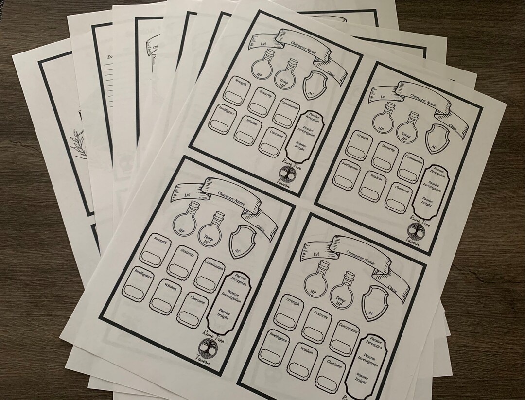 TTRPG Card Set Digital Download Etsy TTRPG Card Set Digital Download Etsy
