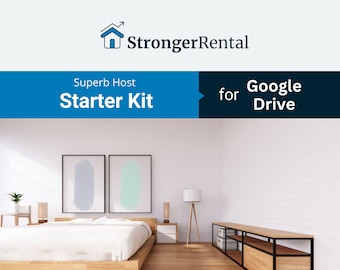 Superb Host Starter Kit, Google Template Docs Sheets | Manage Vacation Rental Properties | Short Term Rental Management | Corporate Housing