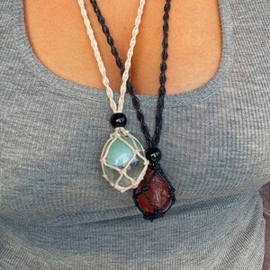 Wrapping stones with hemp sale