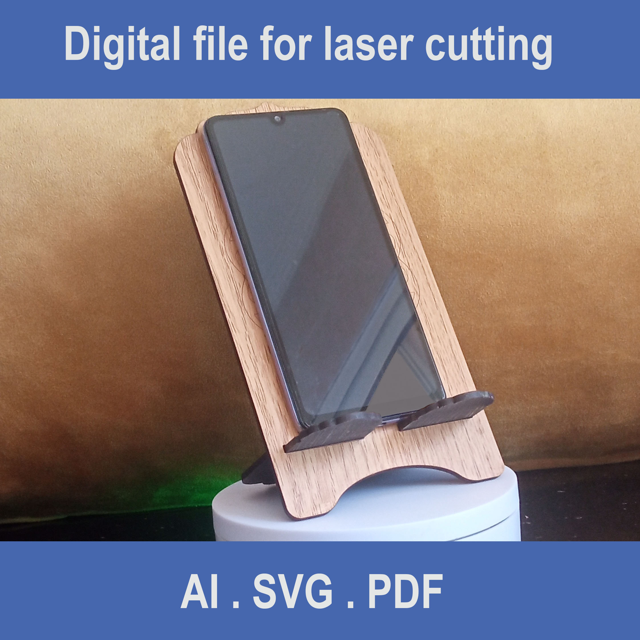 Cell Phone Holder SVG Etsy