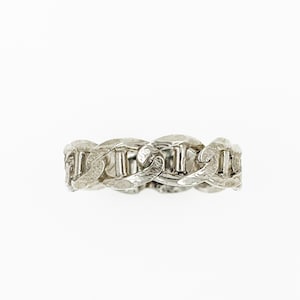 Mariner Link Ring in .925 Silver By Maxwell The Jeweler