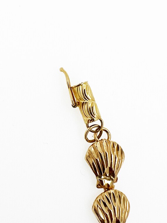 Sea Scallop Shell in 14k Yellow Gold - image 2