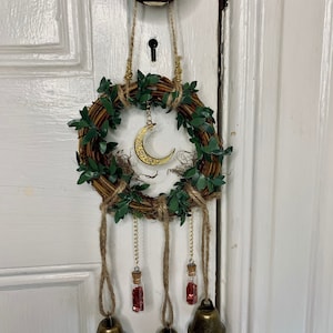 Magic Home Protection, Witch Bells, Witchy Things, Wis negatieve energieën, trekt positief aan, Wicca-decor, Wicca-benodigdheden