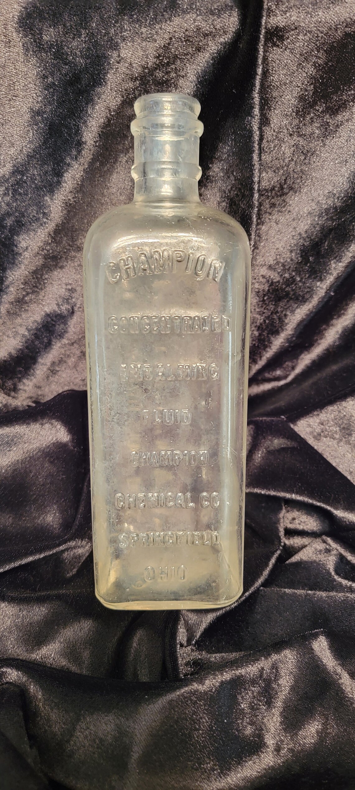 1930's Champion Embalming Fluid Champion Chemical Co. Etsy