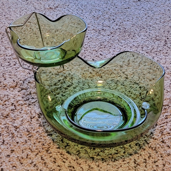 Anchor Hocking Chip and Dip Bracket Etsy