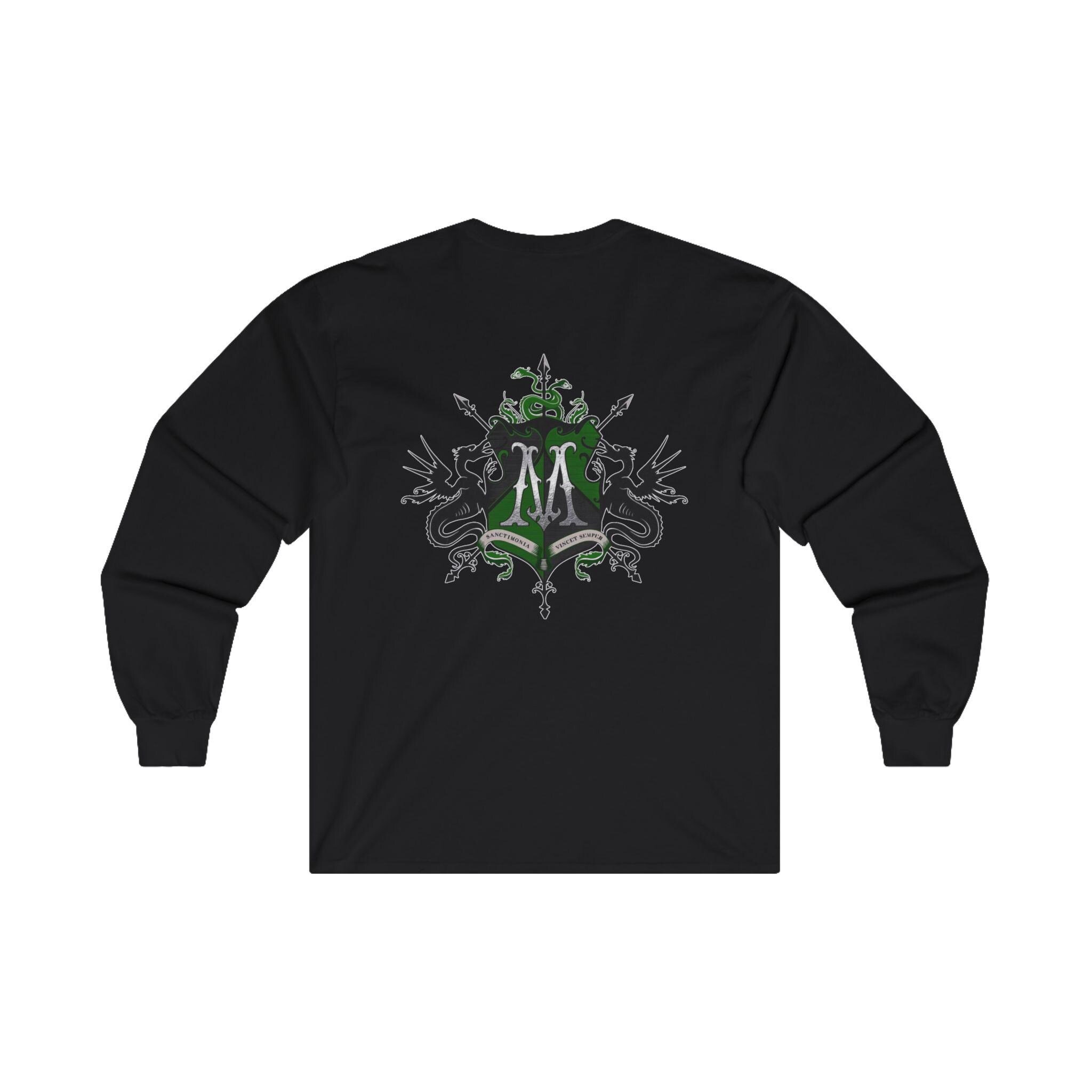 Wizard Manor Draco Magical Bookish Shirt Manor Sweater Green House ...