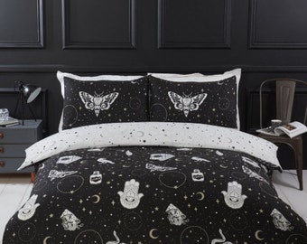 Gothic Magic Celestrial Double Duvet Set