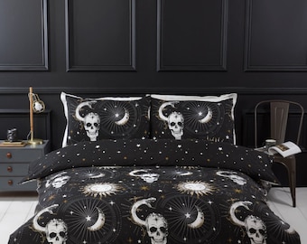 Tarot Single Introducing our enchanting Gothic-inspired bedding set