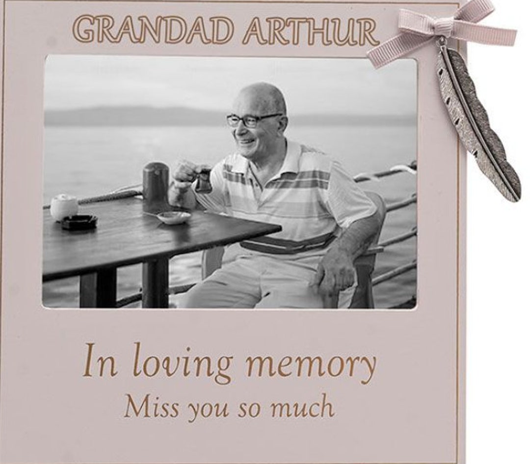 Personalised 'in Loving Memory Frame' Etsy