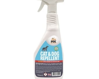 Vegan Friendly Cat & Dog Repellent Spray.  Not Tested on Animals.