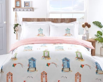 Padstow Duvet Set - Single - Coastal Theme  by So Soft