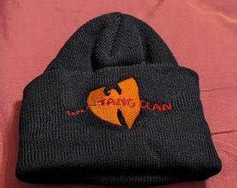 Vintage Wu Tang Klan C.R.E.A.M Wool Sock Hat Very Rare