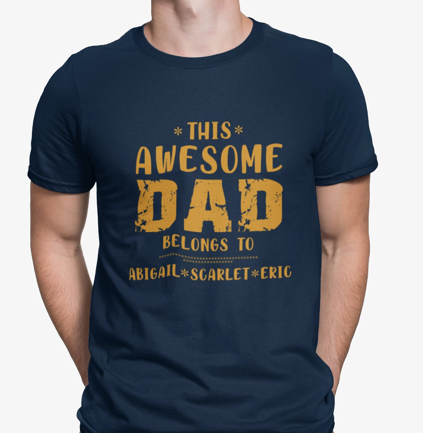 Shirt Dad Shirt Personalized | Etsy