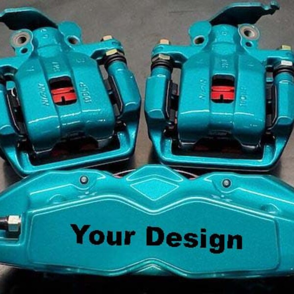 Brake Caliper Decals Etsy