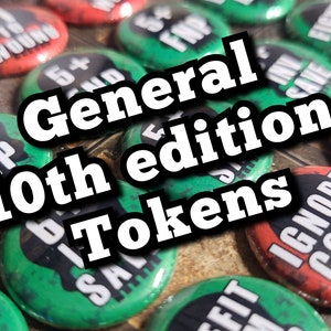 General 40k 10th Edition Reminder Tokens