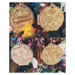 Christmas Story Ornaments