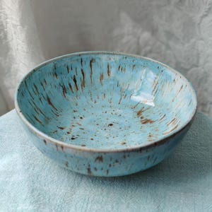 Hand-thrown Ceramic Serving/Soup/Salad/Fruit Bowl