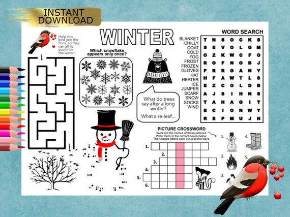Why should you buy Winter kids Activity Page (PLR)