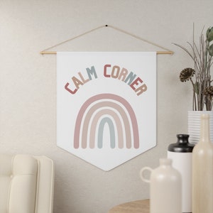 Calm Corner Pennant | Calm Corner Decor | Gentle Parenting Sign